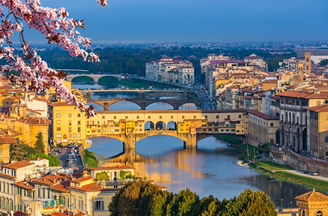 Florenz in der Abendsonne